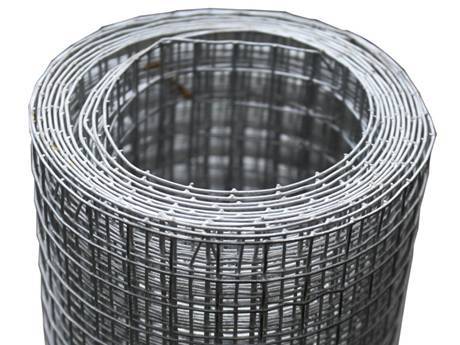 Welded wire mesh with 10 m per roll.